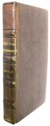 BOYLE, ROBERT. Medicinal Experiments: or, A Collection of . . . Remedies . . . Third Edition. 3 vols. in 2, bound in one. 1696-98